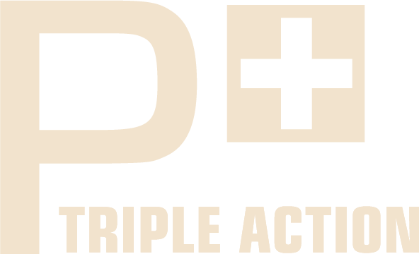 P+ triple action